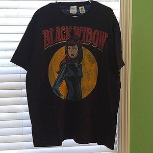 Get 10% off a bundle of 3! Black Marvel women's XL Tshirts